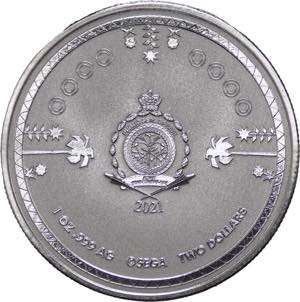 Niue - Elisabetta II (dal 1952) - 2 dollari ... 
