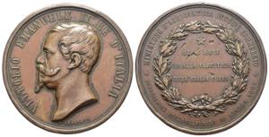 Medaglia Vittorio Emanuele II - Esposizione ... 