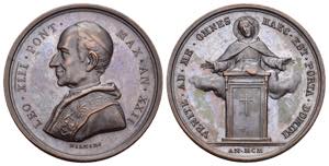 Leone XIII (1878 - 1903) - Medaglia 1900 ... 