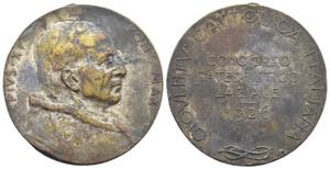 Medaglia - Pio XI(1922-1939) Concorso ... 