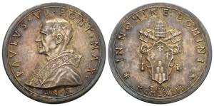 Medaglia Paolo VI - Anno I - gr.15,51; ... 