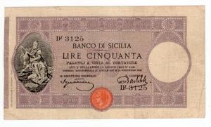 Regno dItalia - 50 Lire ... 