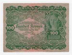 Austria - 100 Kronen ... 