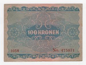 Austria - 100 Kronen 1922 - Pick n.233
