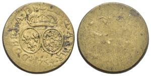 Peso Monetale - Dobbla delle 2 Arme 1754 - ... 