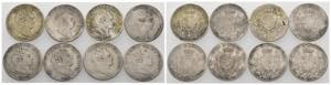 Carlo Felice (1821-1831) - Lotto di 8 monete ... 