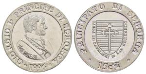 Gettone-medaglia Principato di Seborga - ... 