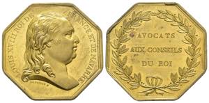 Gettone - Francia - Luigi XVIII (1814-1824) ... 