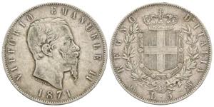 Vittorio Emanuele II (1861-1878) - 5 lire ... 