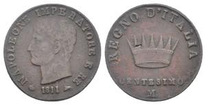 Napoleone I, Re dItalia (1805 - 1814) - 1 ... 