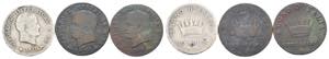 Lotto n.3 Monete composto da: Napoleone I Re ... 
