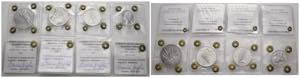 Serie di 4 monete ANNO 1946, tutte periziate ... 