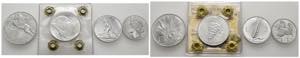 Serie di 4 monete ANNO 1950, da 1 lira  - 2 ... 