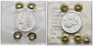 Monetazione in lire (1946-2001) - 1 Lira ... 