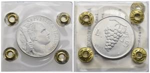 Monetazione in lire (1946-2001) - 5 Lire Uva ... 