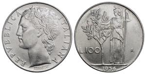 Monetazione in Lire (1946-2001) - 100 lire ... 