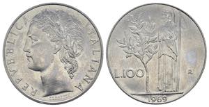 Monetazione in Lire (1946-2001) - 100 Lire ... 