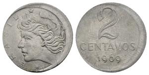Brasile - 2 Centavos 1969 - Ac - KM# 576.2 - ... 