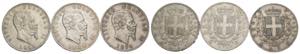 Vittorio Emanuele II (1861-1878) - Lotto di ... 
