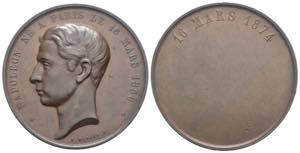 Medaglia - Napoleone IV (1856-1879) ... 