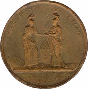 Francia - Lamina uniface - 1654 R/MAJESTAS ... 