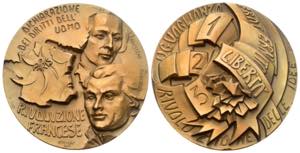 Medaglia - Rivoluzione Francese, ... 
