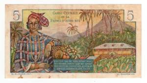 Africa Equatoriale Francese - Repubblica - 5 ... 