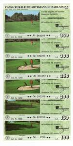 Lotto n.6 Miniassegni - ... 