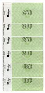 Lotto n.6 Miniassegni - Barlassina, 1977, ... 