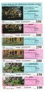 Lotto n.6 Miniassegni - ... 