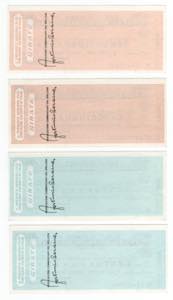 Lotto n.4 Miniassegni - Biella, 1976, Cassa ... 