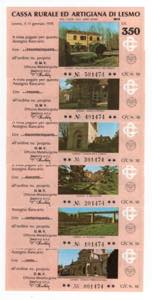Lotto n.6 Miniassegni - ... 