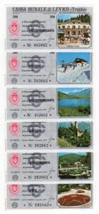Lotto n.6 Miniassegni - ... 