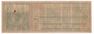 Cunard Line - Ricevuta di Vaglia da 500 Lire ... 