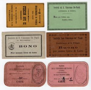Lotto di 6 buoni ... 
