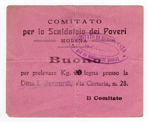 Buono per il ritiro di ... 