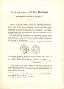 PROT C. - Su di una moneta dellItalia ... 
