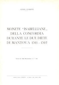 GUIDETTI G. - Monete  Isabelliane della ... 