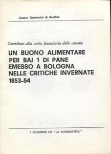 GAMBERINI DI SCARFEA C. - Un buono ... 