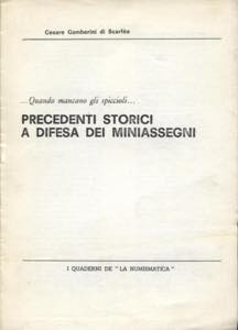 GAMBERINI DI SCARFEA C. - Precedenti storici ... 