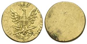 Peso Monetale - Doppia di Savoia - gr. 4,58