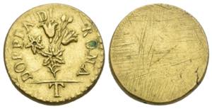 Peso Monetale - Doppia di Roma - Sigla T ... 