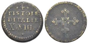 4 Pistole dItalie - Peso monetale di ... 
