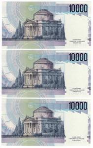 Repubblia Italiana - Lotto 3 Banconote ... 