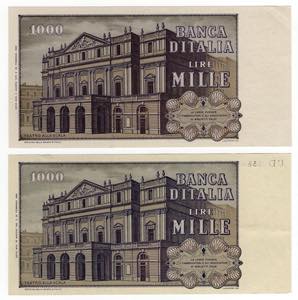 Repubblica Italiana - Lotto n.2 Banconote ... 