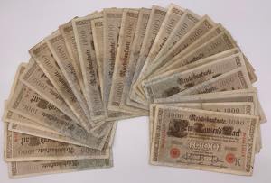 Germania - Lotto n.27 Banconote composto da: ... 