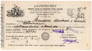 Quietanza - La Fondiaria ... 