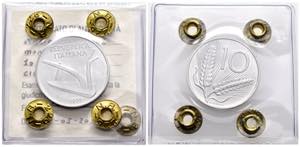 Repubblica Italiana (1946-2001) 10 Lire ... 