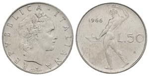 Monetazione in lire (1946-2001) - 50 lire ... 