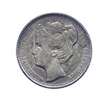 OLANDA - Olanda - 25 Cents 1902 - Ag